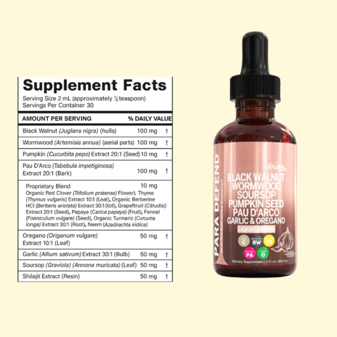 Solvair® Wormwood Black Walnut Gut Cleanse Detox