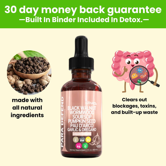 Solvair® Wormwood Black Walnut Gut Cleanse Detox